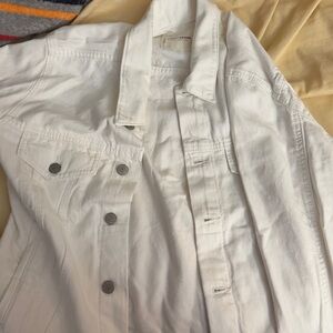 Lucky Brand Men's White Shirt Jacket